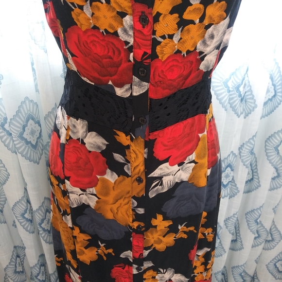 Volcom Floral Maxi Dress - Picture 3 of 8